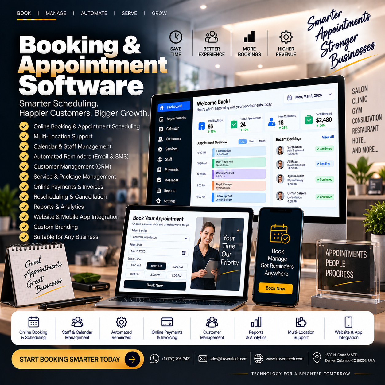 Booking & Appointment Software project preview