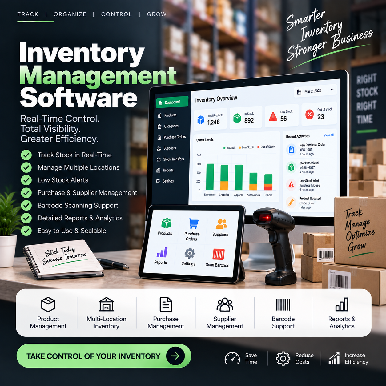 Inventory Management System project preview