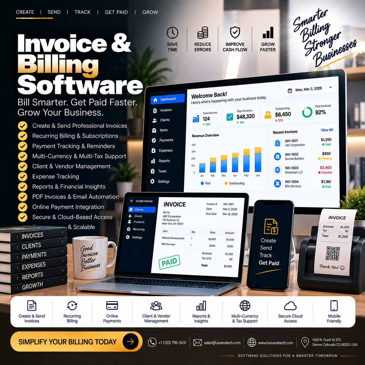Invoice & Billing Software project preview