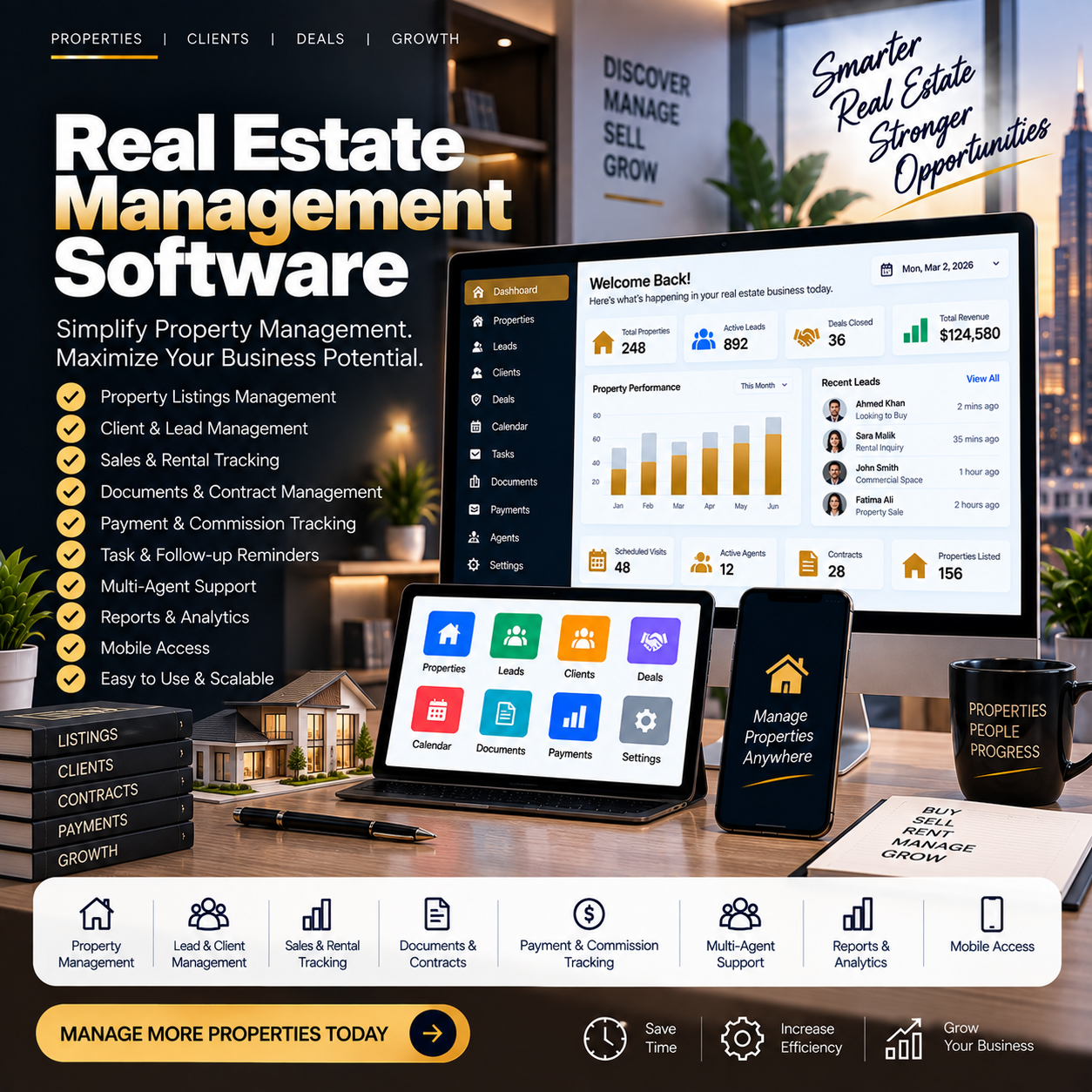 Real Estate Management Software project preview